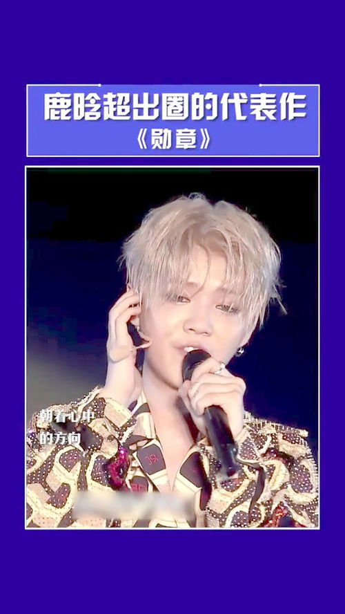 勋章鹿晗歌曲_勋章鹿晗歌曲歌词